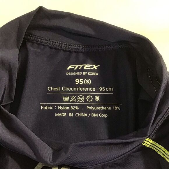 New FitExtreme Performance Shirt Tight Fit Navy - Picture 3 of 6